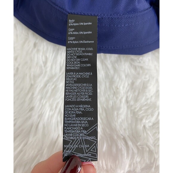 Haimont Polo Shirts Men Size L Blue Dry Fit Short Sleeve Collared Golf T-Shirts - Picture 7 of 14